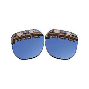 Imagem de Vonxyz Lentes de substituição para óculos de sol Oakley Latch Beta OO9436 - Chrome MirrorCoat polarizado