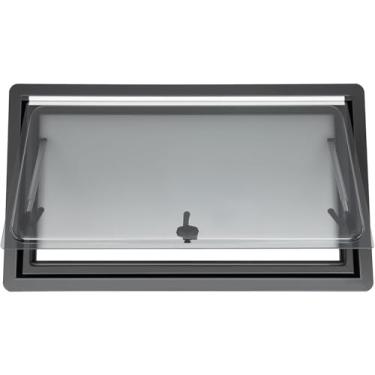 Imagem de Janela lateral da caravana, janela da caravana, janela de ventilação para campista, janela de ventilação para autocaravana, janela externa com persiana integrada e tela mosquiteira, 1100x500