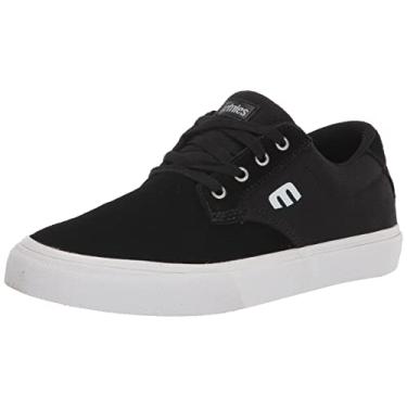 Imagem de Etnies Tênis de skate masculino Singleton XLT cano baixo, Preto/branco, 45