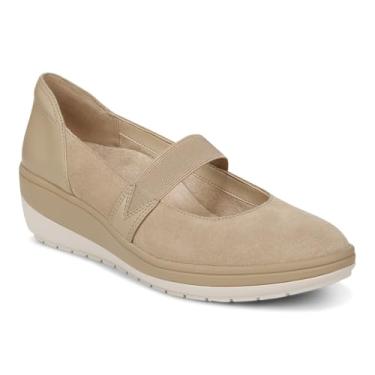 Imagem de Vionic Judie Sapato feminino ortopédico Mary Jane Wedge casual, Trigo, 9.5 Wide