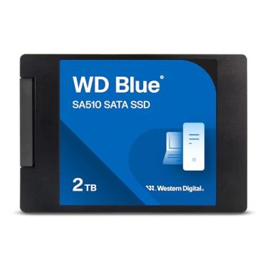 Imagem de Western Digital Unidade de estado sólido interna WD Blue SA510 SATA de 2 TB - SATA III 6 Gb/s, 7 mm, até 560 MB/s - WDS200T3B0A