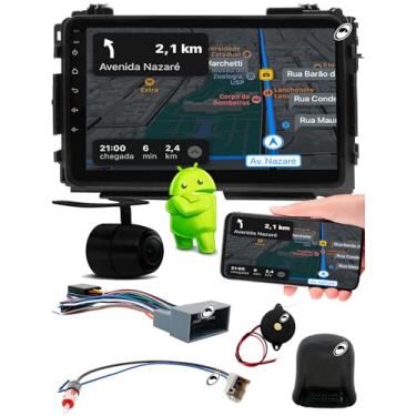 Imagem de H-TECH Multimidia 2 Din 9 Polegadas Android HRV 2015 a 2021 2GB + 32GB Comando Volante + Câmera de Ré