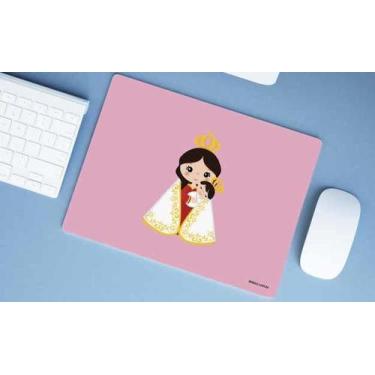Imagem de Mouse Pad Emborrachado Personalizado Estampas Evangélico Católico - De