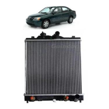 Imagem de Radiador Civic 1992 1993 94 95 96 97 98 99 2000 - Automático - REACH