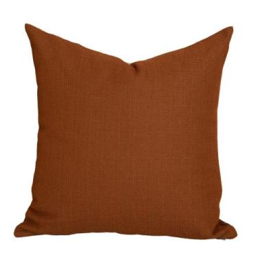 Imagem de Almofada em Linho Tramado Cobre Quadrada - Cazachic, Somente Capa