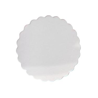 Imagem de Kit 10 Unidades Cake Board Para Bolo Redondo 20cm. Branco - TAMAROZZI 