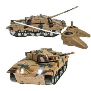 Imagem de Carrinho Tanque De Guerra De Controle Remoto - toy king