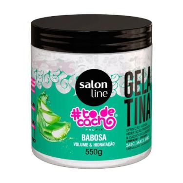 Imagem de Gelatina Babosa Salon Line To De Cacho Volumão e Hidratação 550g