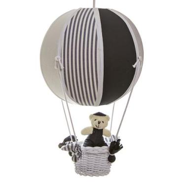 Imagem de Lustre Balão Bolinha Urso Marinho Quarto Bebê Infantil - Potinho de me