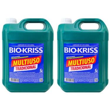 Imagem de Kit Multiuso 5 Litros 2 Unidades Bio Kriss