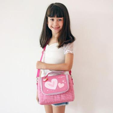 Imagem de Lancheira Necessaire Bolsa Térmica Lanches Infantil Criança Menino Men