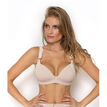 Imagem de Sutiã Amamentação Morisco 4856 Com Bojo e Renda, 50, Sofia