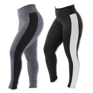 Imagem de Kit com 2 leggings Nicole Suplex - Click Mais Bonita, GG