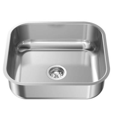 Imagem de Cuba de Embutir para Cozinha N3 1C GhelPlus Cromado - De bacco