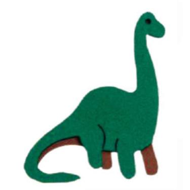Imagem de 6 Apliques Dinossauro Pescoço Braquiossauro EVA 5 cm Vivarte - Inspire