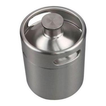 Imagem de Growler  Mini Keg 2L com tampa - BARRIL VIX, Mini Barril 2L