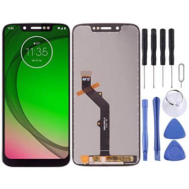Imagem de tela Tela TFT LCD para Motorola Moto G7 Play With Digitizer Full Assembly (preto) substituição da tela