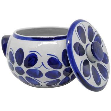 Imagem de Sopeira Com Tampa 1,8 L - Porcelana Monte Sião Colonial - Monte Siao