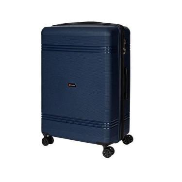 Imagem de Mala De Viagem Média 23kg 4 Rodas Travelux Kloten M, Azul escuro