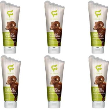 Imagem de Creme Relaxante Fashion Sebo de Carneiro Bisnaga 200ml Kit 6 Unidades
