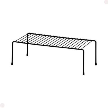 Imagem de Organizador Para Armário G Aço Carbono Suporta 5kg - Mor