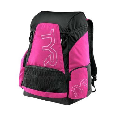 Imagem de Mochila TYR Alliance 45 Litros, Latbp45_694_preto_rosa