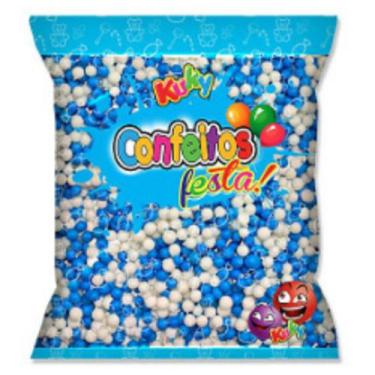 Imagem de Confeito De Açúcar Sabor Tutti-frutti E Coco 500gr Tubetes - Kuky