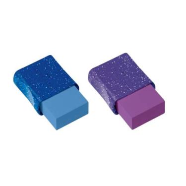 Imagem de Borracha Max Glitz Colorida Com Capa Plastica Faber Castell Unidade/Ki