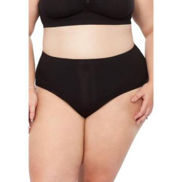 Imagem de Calcinha Alta sem Costura Plié 50043, Preto, G1
