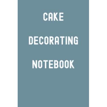 Imagem de Cake Decorating Notebook: Spirit Mountain Blue Matte Finish Lined Journal, 120 Pages, 6 x 9, Gift For Thinkers, List Makers and Doers (Cake Decorating Notebook Journal)