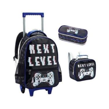 Imagem de Kit mochila masc. next level 3pcs dl1790 - seanite