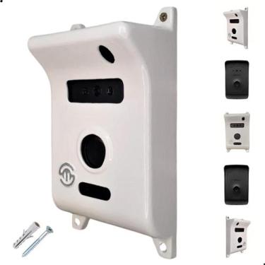 Imagem de Protetor Branco para Interfone Vídeo Porteiros Intelbras IVR 1010  IVR