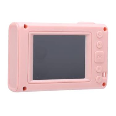 Imagem de Câmera de Vídeo Fotográfica, Bateria de 400mAh, Câmera Digital CCD Com Zoom Múltiplo, Imagem HD de 48MP, Tela TFT de 2,2 Polegadas para Gravação de Vida (Rosa)