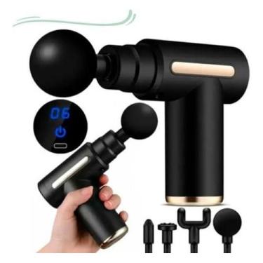 Imagem de  Massageador Muscular Pistola Para Massagem Relaxante - BC BORA COLEGA