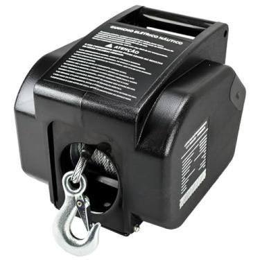 Imagem de Guincho Elétrico Náutico 12v 3500lbs 1587 Kg