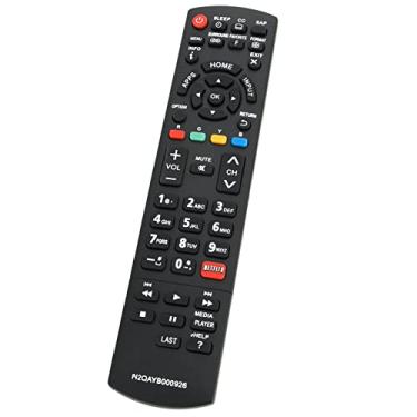 Imagem de PERFASCIN Controle remoto de substituição N2QAYB000926 adequado para Panasonic LED LCD TV TC-50AS540C TC-50AS630 TC-50AS630U TC-50AS650UE TC-50ASU534 TC-50CX600 TC-50CX600U TC-50LE64 TC-50CX600U