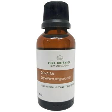 Imagem de Óleo Vegetal de Copaíba 30ml – 100% Puro Pura Botânica para Cuidados com a Pele, Hidratação Natural, Massagem e Rotinas de Bem-Estar