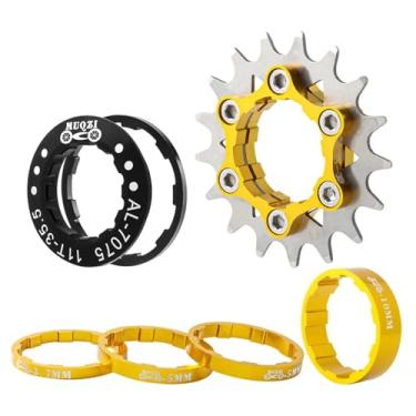 Imagem de ZOCKZ Roda dentada de cassete de velocidade única 12/13/14/15/16/17/18/19/20/21/22T MTB Kit de conversão de velocidade única bicicleta roda dentada de cassete de bicicleta de velocidade única para