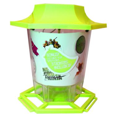 Imagem de Nickelodeon Alimentador infantil para pássaros de jardim ao ar livre Tartarugas Ninja, 70 K