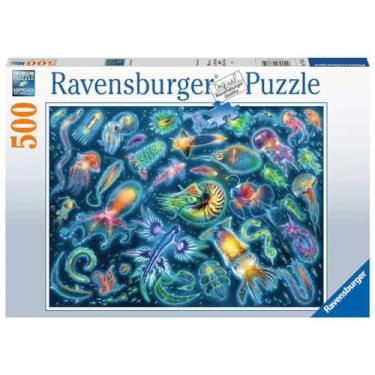 Imagem de Ravensburger Puzzle 17375 Farbenfrohe Quallen - 500 Teile Puzzle für Erwachsene und Kinder ab 12 Jahren