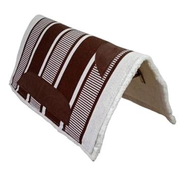 Imagem de Manta de cavalo Americana De Algodão Trançado Marrom