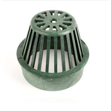 Imagem de One Stop Outdoor Tampa de Grade de Drenagem de Átrio Redonda para Área Externa de 6" Feita Nos Eua Premium-Serve para Tubos/Conexões de Esgoto E Drenagem de 6"", Também Serve para Tubos de Parede Trip