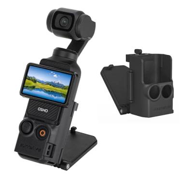 Imagem de EZLINEOK Suporte magnético multifuncional, suporte para câmera, base de mesa, adaptador de expansão, suporte compatível com DJI OSMO Pocket 3