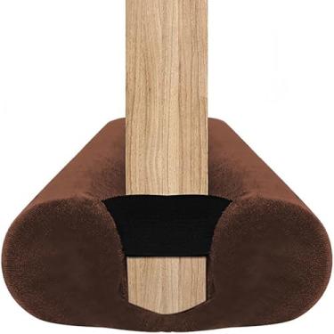 Imagem de BKSAI Batente de Corrente de Ar para Portas de 31-39" Sem Adesivo Batente de Corrente de Ar para Parte Inferior Da Porta Excluidor de Corrente de Ar Bloqueador de Vento Sob A Porta(31-39 Pol., Marrom)