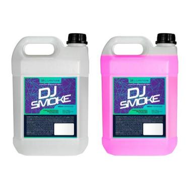 Imagem de 2 Líquido 5 Litros Para Maquina Fumaça Tutti-frutti + Neutro - LUMINOS