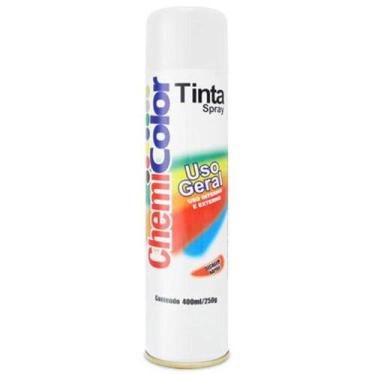 Imagem de Tinta Spray Branco 400Ml-. - Chemicolor