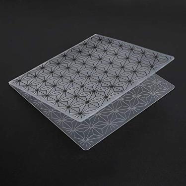 Imagem de Kit de Estênceis de Gravação Com Material Plástico Resistente Ao Desgaste, 2 Peças de Ferramentas Convexas Côncavas para álbum de Fotos DIY (EM198)