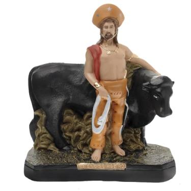 Imagem de Imagem Baiano Boiadeiro 20cm Gesso Escultura Umbanda