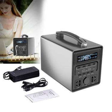 Imagem de KKSOUFX EstaçãO De Energia PortáTil De 500 W E 80000 Mah/120000,Com 11 Portas De Energia, Display Led IluminaçãO Led,Ac/Dc,3 MéTodos De Carregamento Para Campismo, Viagens, EmergêNcia