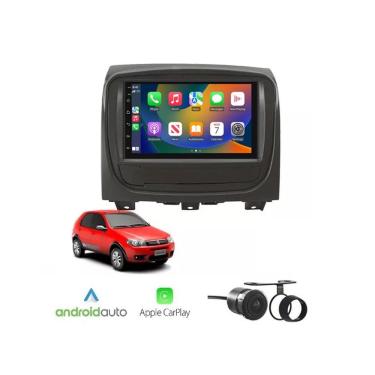 Imagem de Kit Multimidia Palio Way 2014 / 2018 Mold Black Android 7 Pol 2/32GB Carplay - 701K Fir...